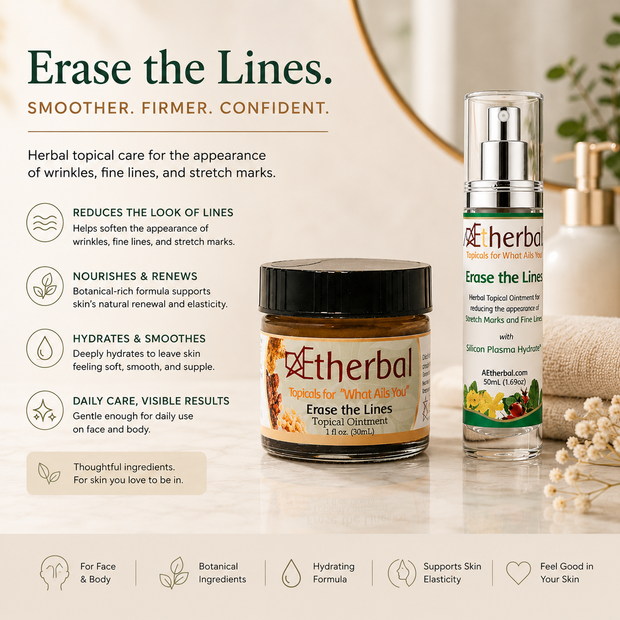 Erase the Lines – Wrinkles, Stretch Marks & Smoother-Looking Skin