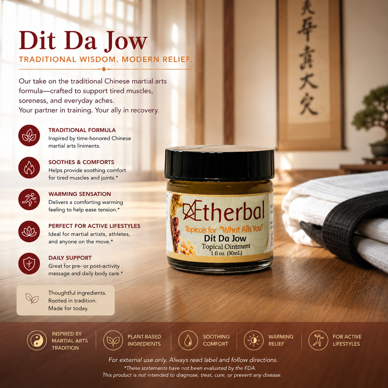Silica Dit Da Jow - Impact, Injury & Physical Recovery