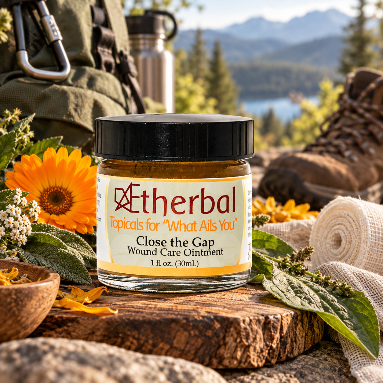 Close the Gap – Advanced Botanical Care for Wounds